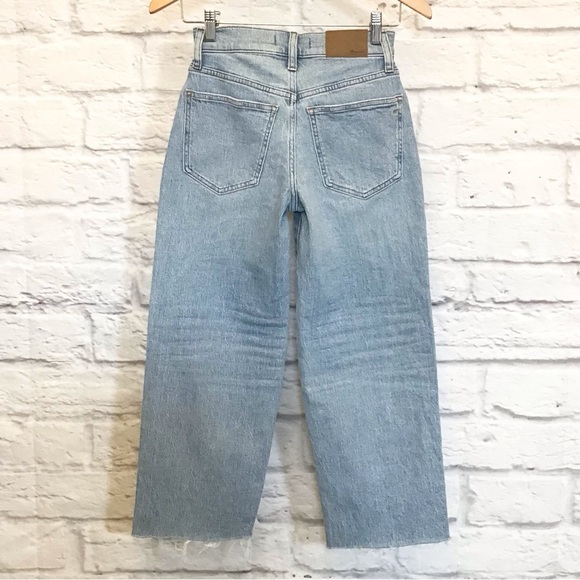 Madewell 23P The Perfect Vintage Wide-Leg Crop Jean Women’s High Rise Jeans - Picture 5 of 12